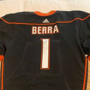 Adidas Black Jersey with Orange Trim